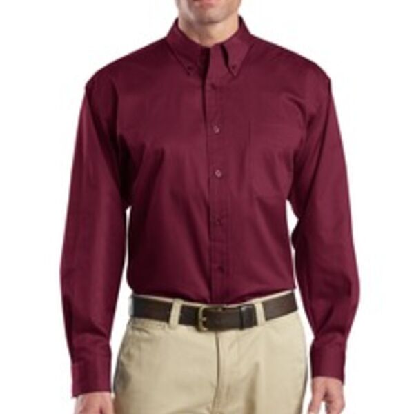 CornerStone® - Long Sleeve SuperPro Twill Shirt. SP17  Thumbnail